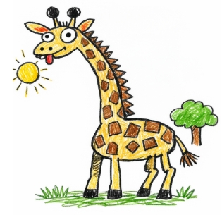 I ASKED 7 PEOPLE TO DRAW A GIRAFFE FROM&nbsp;MEMORY